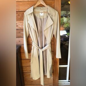 Abercrombie & Fitch Belted Trench Coat, Light Khaki, XL